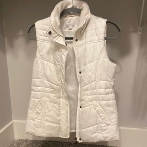 New York & Company White Vest.